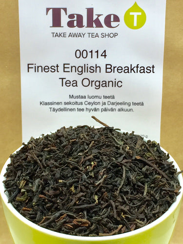 Finest English Breakfast Tea Organic