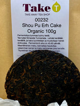 Shou PuErh Cake Organic 100g