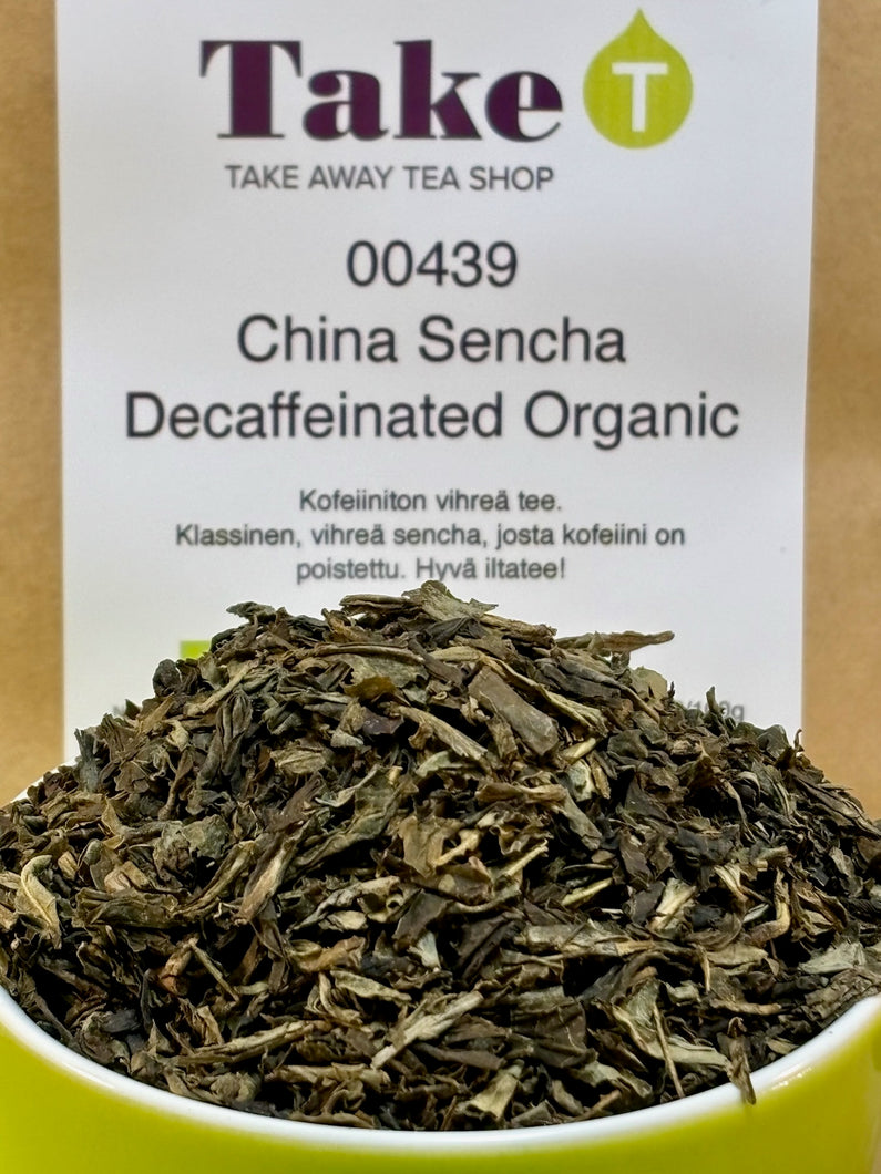 China Sencha Decaffeinated Organic