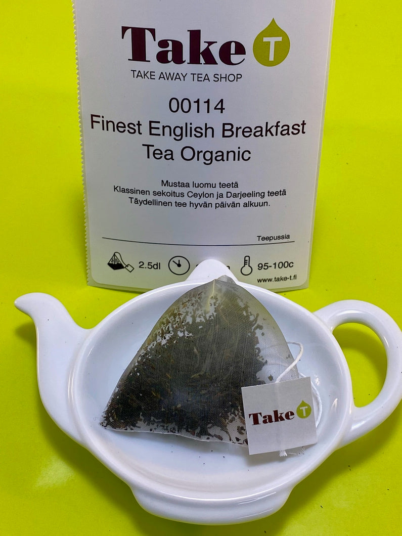 UUTTA! Finest English Breakfast Organic Pyramidipussi