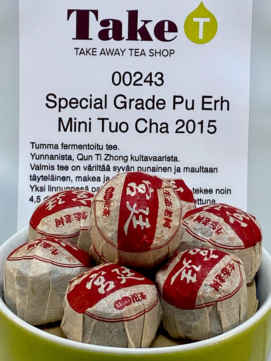Special Grade Pu Erh Mini Tuo Cha 2015