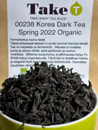 Korea Dark Tea Spring 2022 Organic
