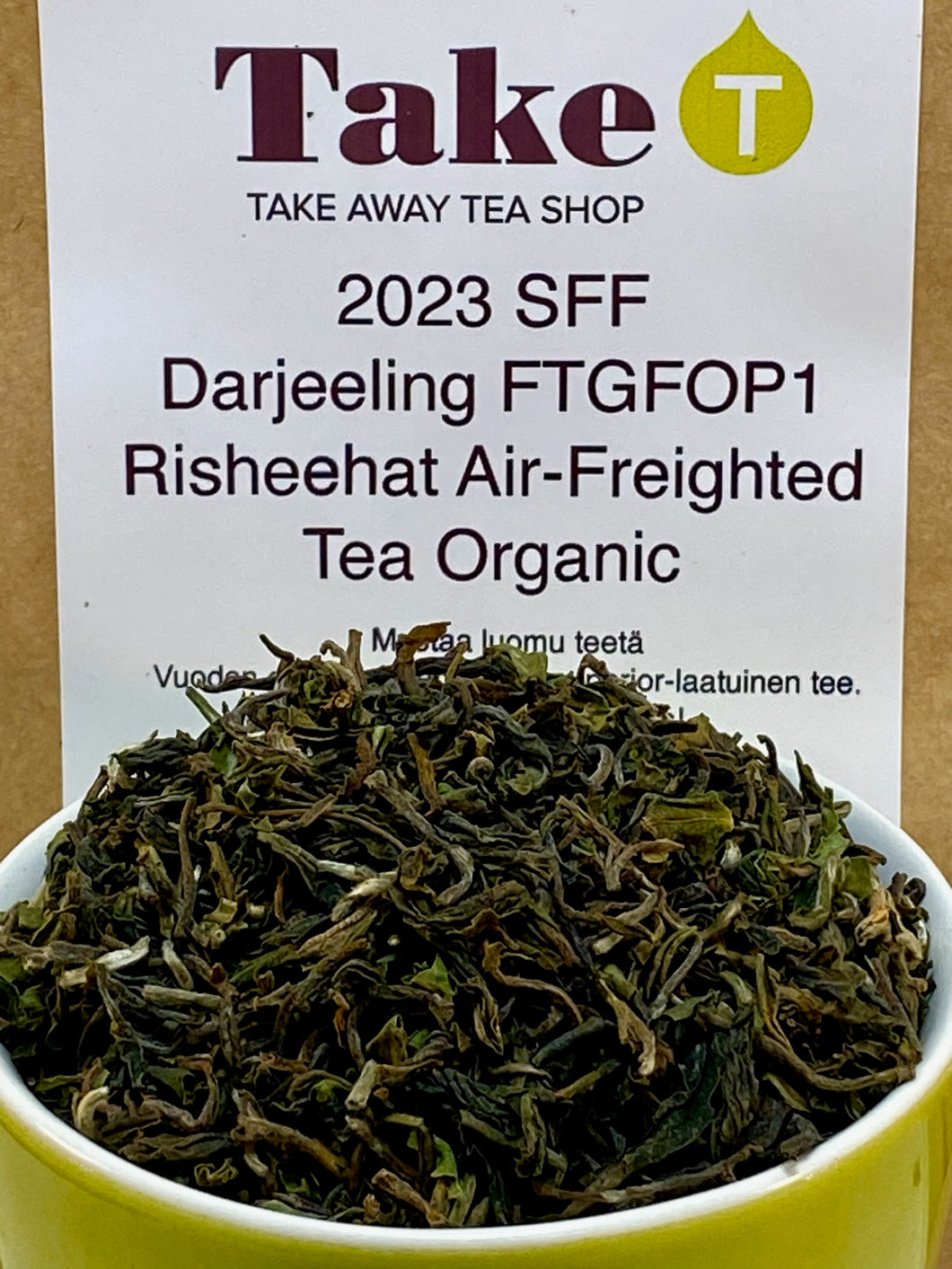 2023 Darjeeling Risheehat FTGFOP1 Air-Freighted Tea Organic