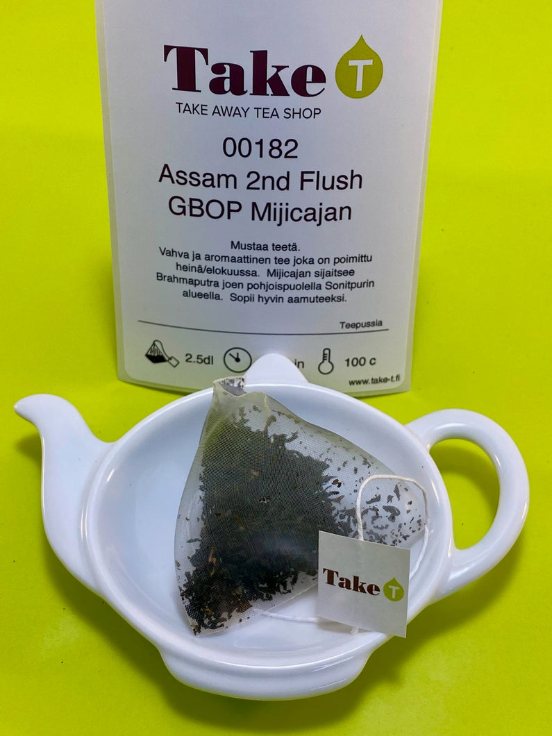 UUTTA! Assam 2nd Flush GBOP Mijicajan Pyramidipussi