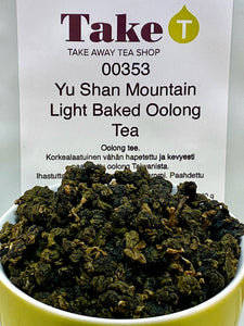 Yu Shan Mountain Light Baked Oolong Tea