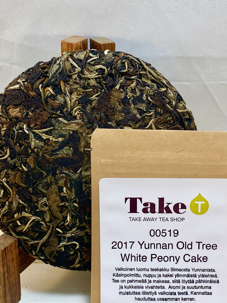 2017 Yunnan Old Tree White Peony Cake Organic