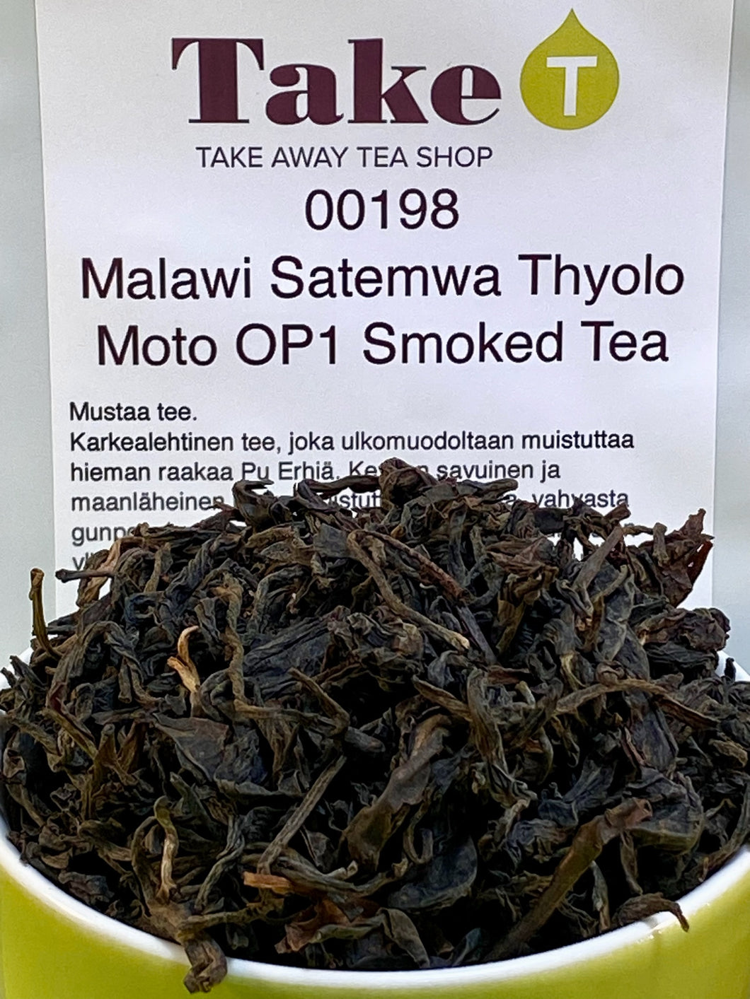 Malawi Satemwa Thyolo Moto OP1 Smoked Tea
