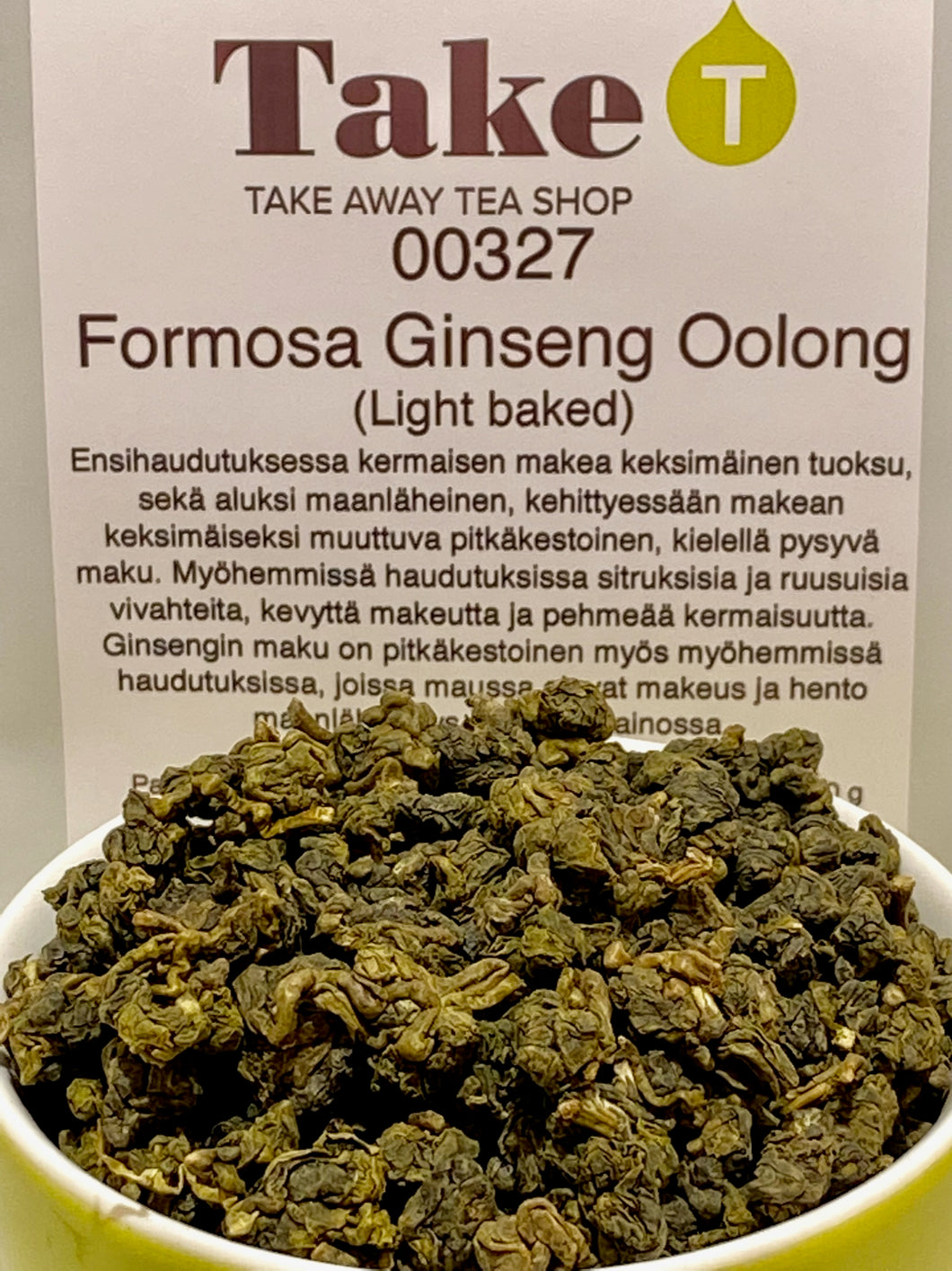Formosa Ginseng Oolong (light baked)
