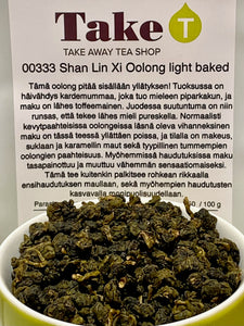 Shan Li Xi Oolong (light baked)
