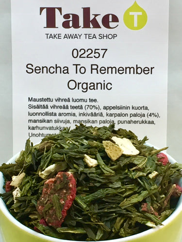 Sencha To Remember Organic