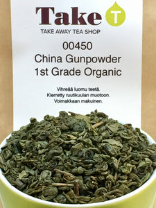 China Gunpowder 1st Grade Organic