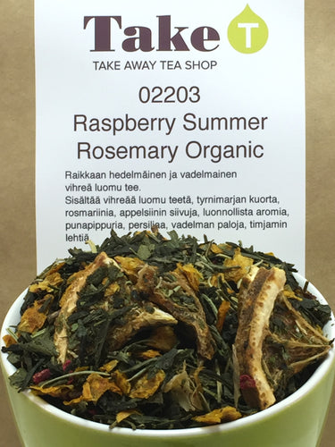 Raspberry Summer Rosemary Organic