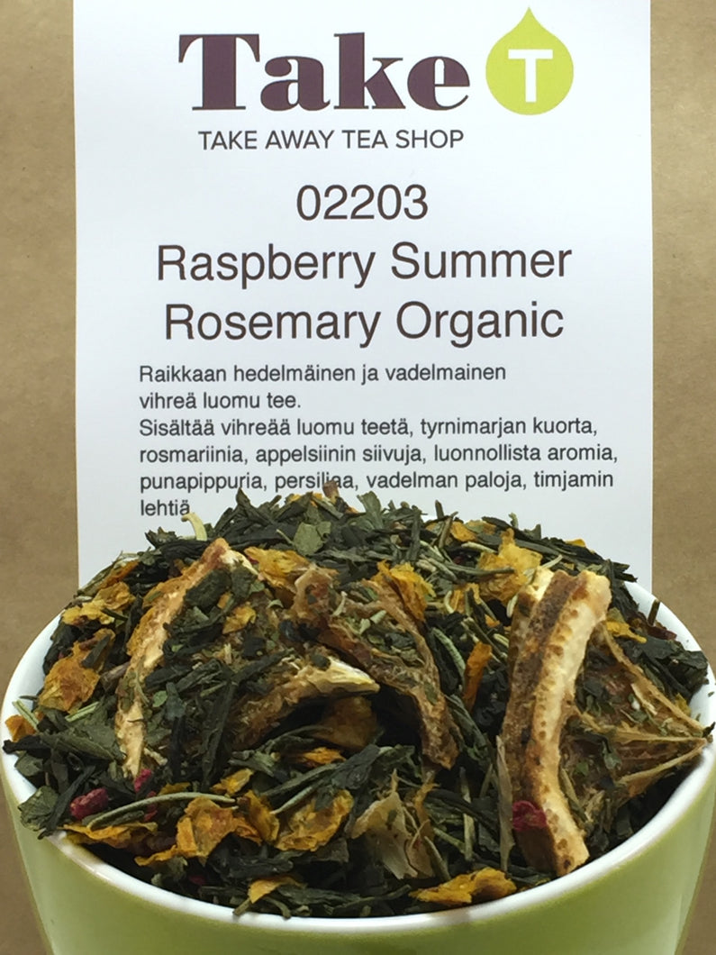 Raspberry Summer Rosemary Organic