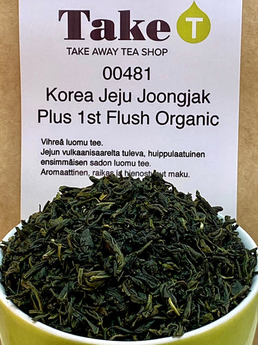 Korea Jeju Joongjak Plus 1st Flush Organic