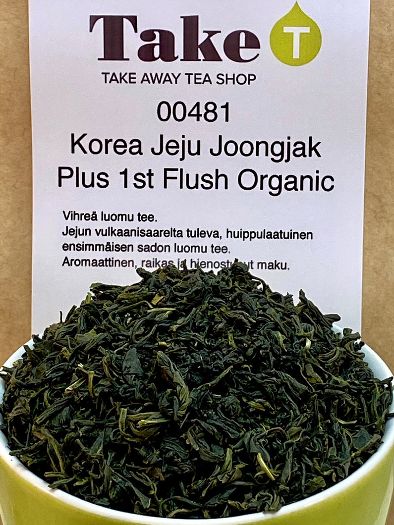 Korea Jeju Joongjak Plus 1st Flush Organic