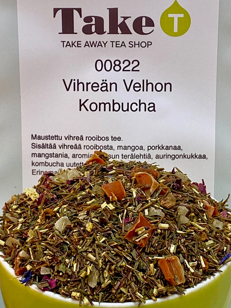 Vihreän Velhon Kombucha