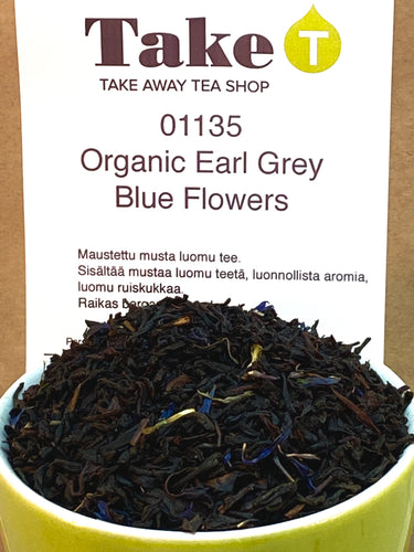 Organic Earl Grey Blue Flowers