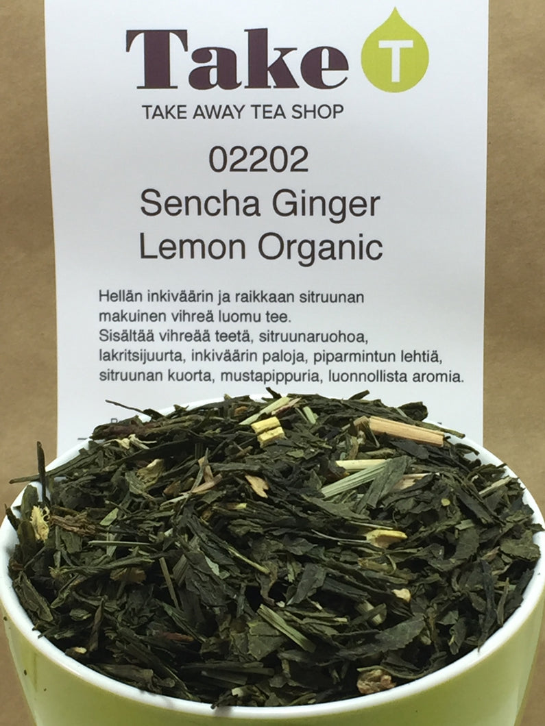 Sencha Ginger Lemon Organic