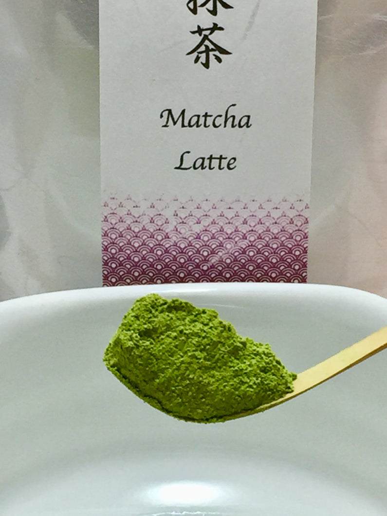 Uji vanilla matcha latte
