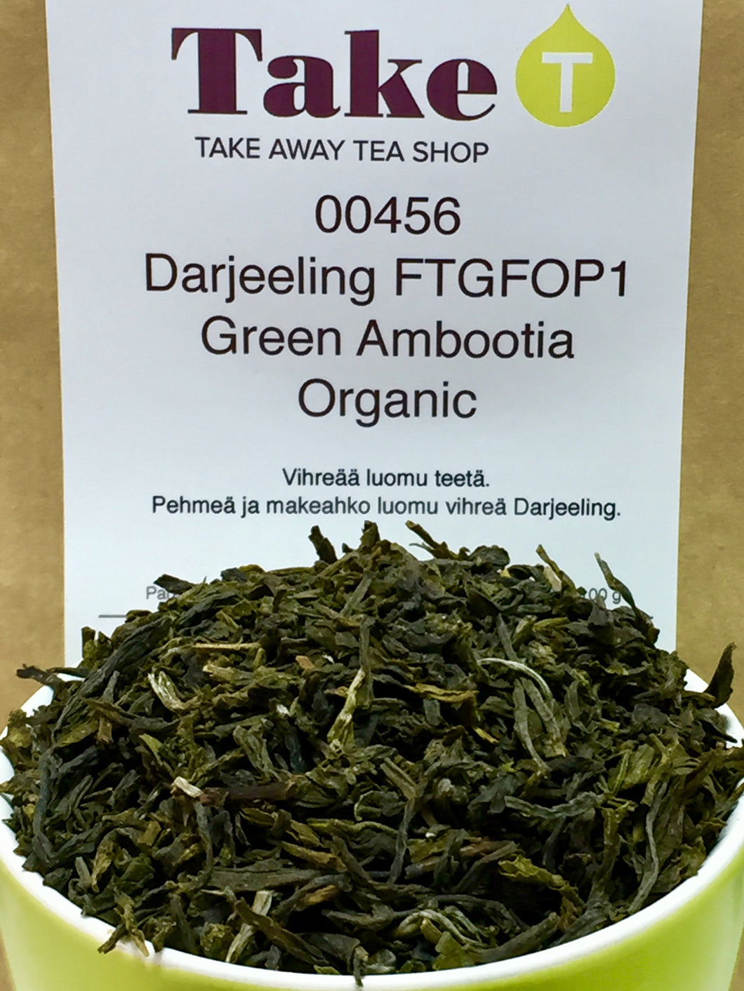 Green Darjeeling Ambootia FTGFOP1 Organic