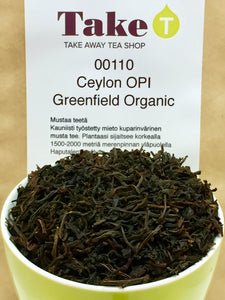Ceylon OPI Greenfield Organic