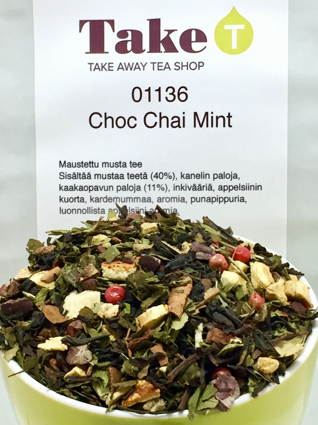 Black Tea Choc Chai Mint