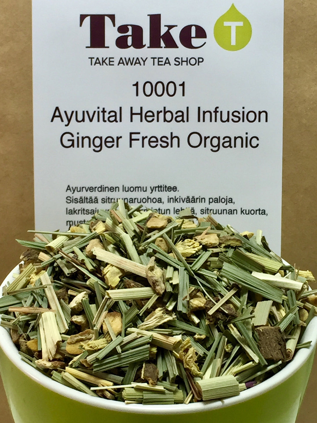 Ayuvital Herbal Infusion Ginger Fresh Organic