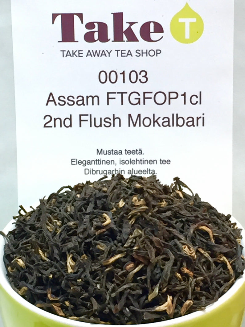 Assam second flush FTGFOPIcl Mokalbari