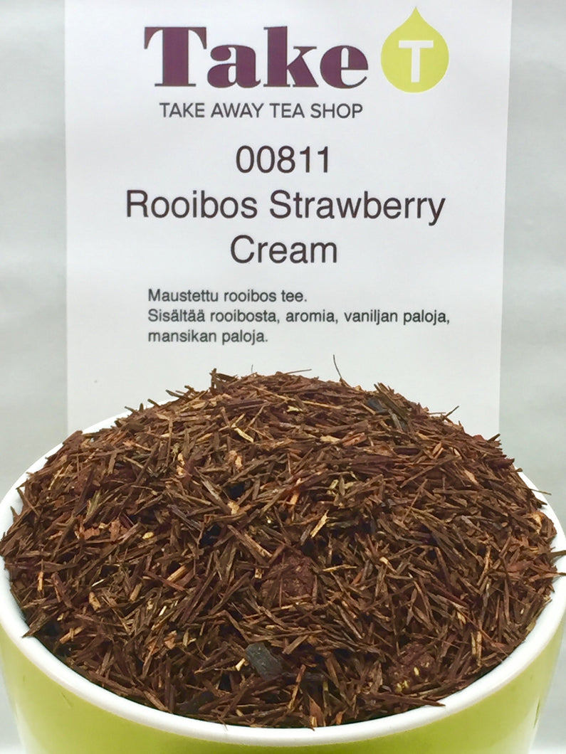 Rooibos Strawberry Cream